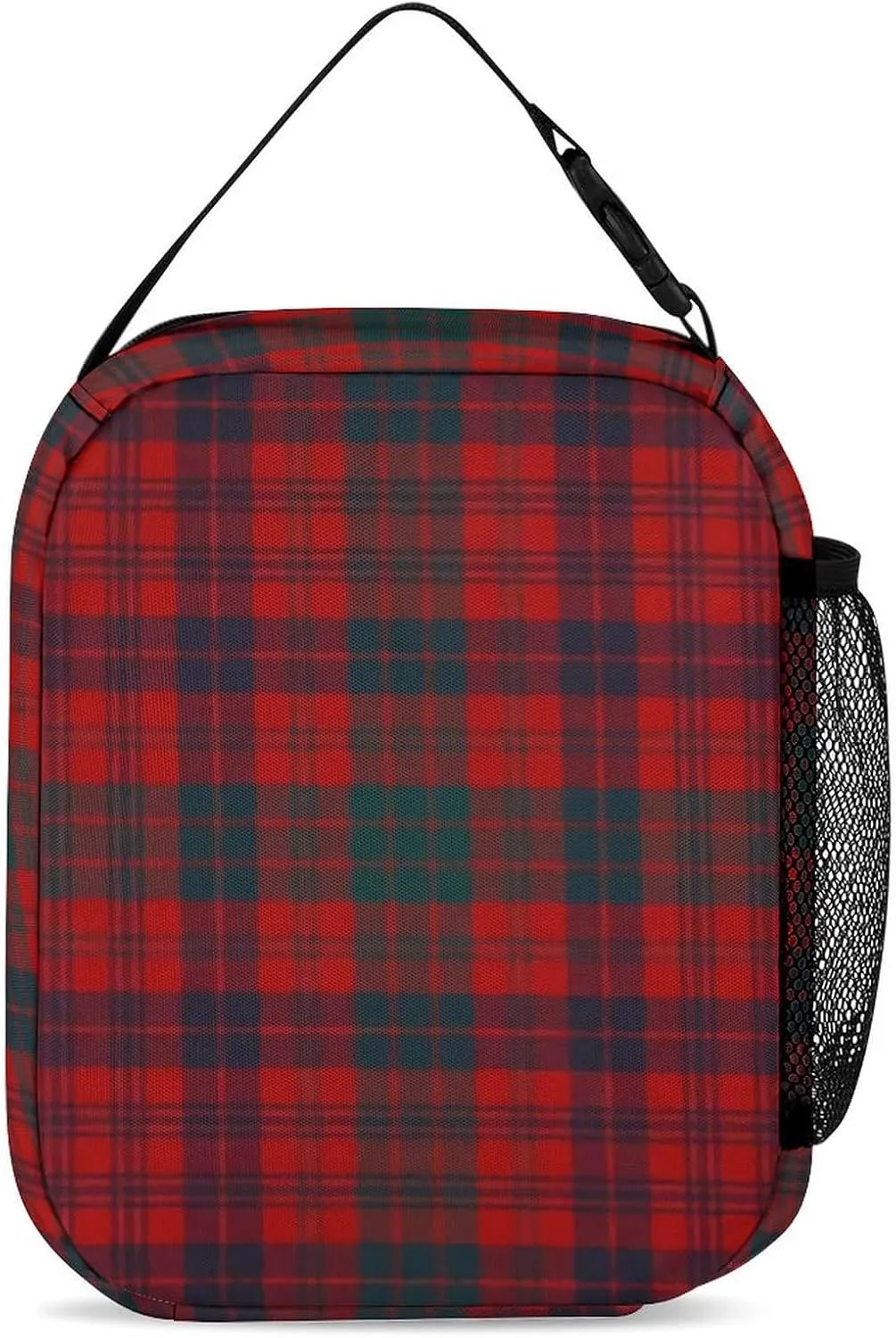 Ross Red Tartan Clans of Scotland Fashion Insulation, Reusable Handle, Portable Insulation Bag Unisex