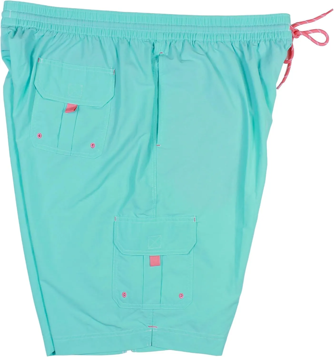 Roundtree & Yorke Men's Big & Tall Cargo Pocket Swim Trunks