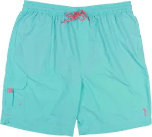 Roundtree & Yorke Men's Big & Tall Cargo Pocket Swim Trunks