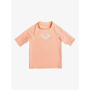 Roxy Girls Whole Hearted Short Sleeve Rashguard