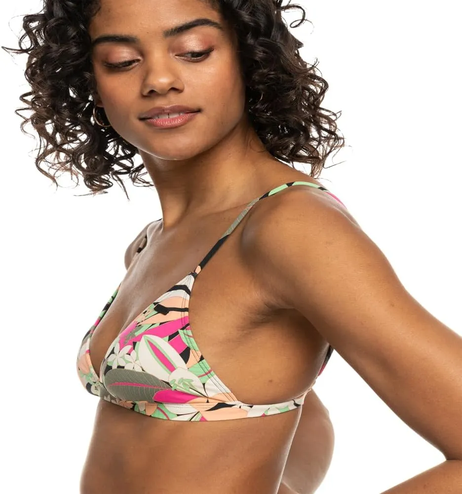 Roxy Women's Beach Classics Athletic Bikini Top