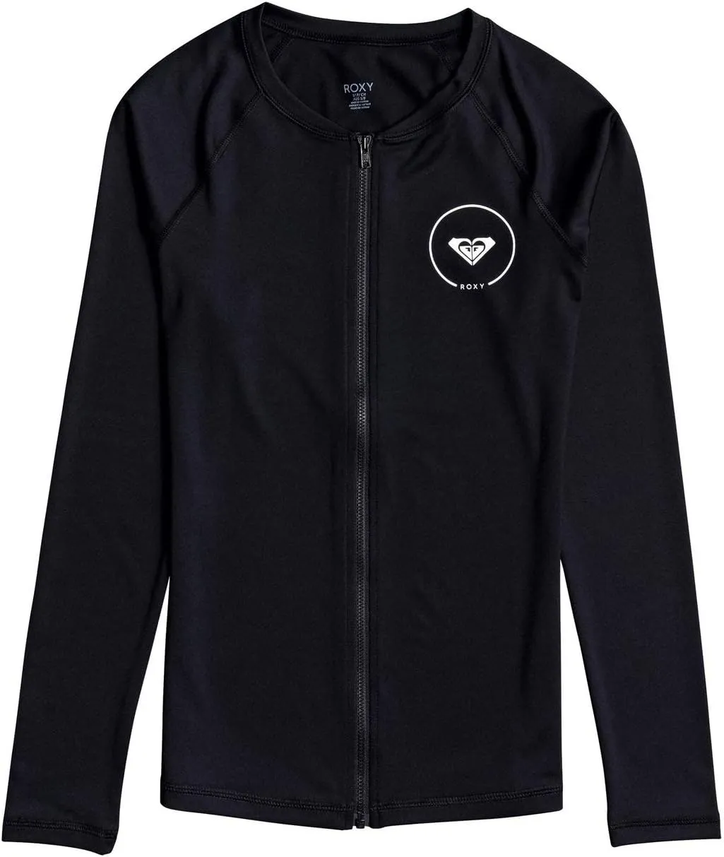 Roxy Women's Essentials Long Sleeve Zip-up Rashguard