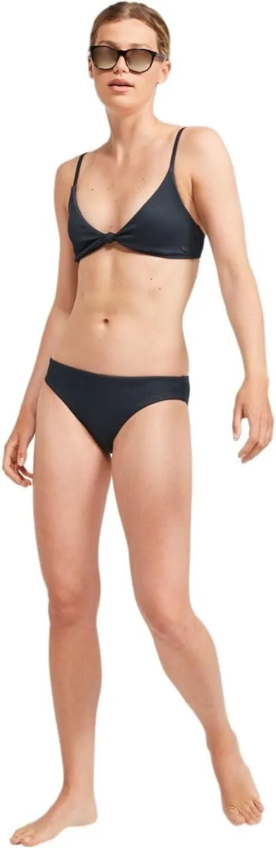 Roxy Women's Standard Bikini Bottoms –Stretch Swimwear, UPF 50, Pool, Surf, Swim, Beachwear Activities
