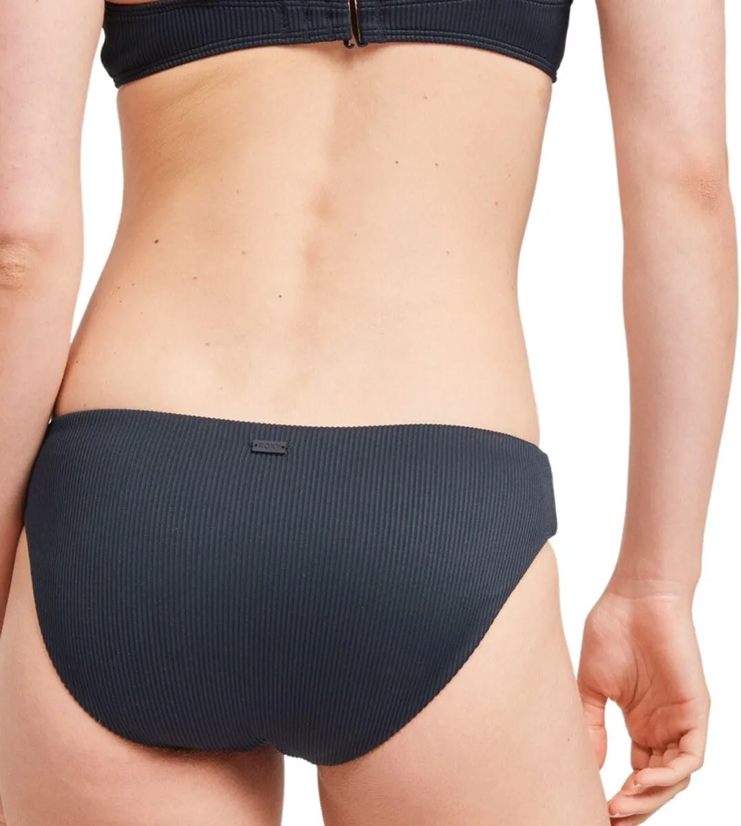 Roxy Women's Standard Bikini Bottoms –Stretch Swimwear, UPF 50, Pool, Surf, Swim, Beachwear Activities