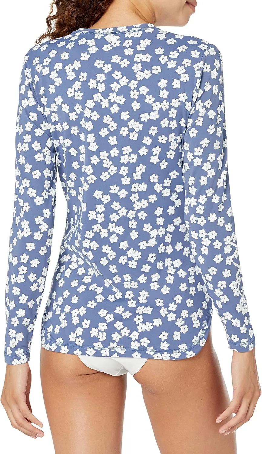 Roxy Women's Standard Rashguard – UPF 50, Surf, Hiking, Beach Volley, Workout, Yoga, Outdoor Activities Quick-Dry Swim Shirt