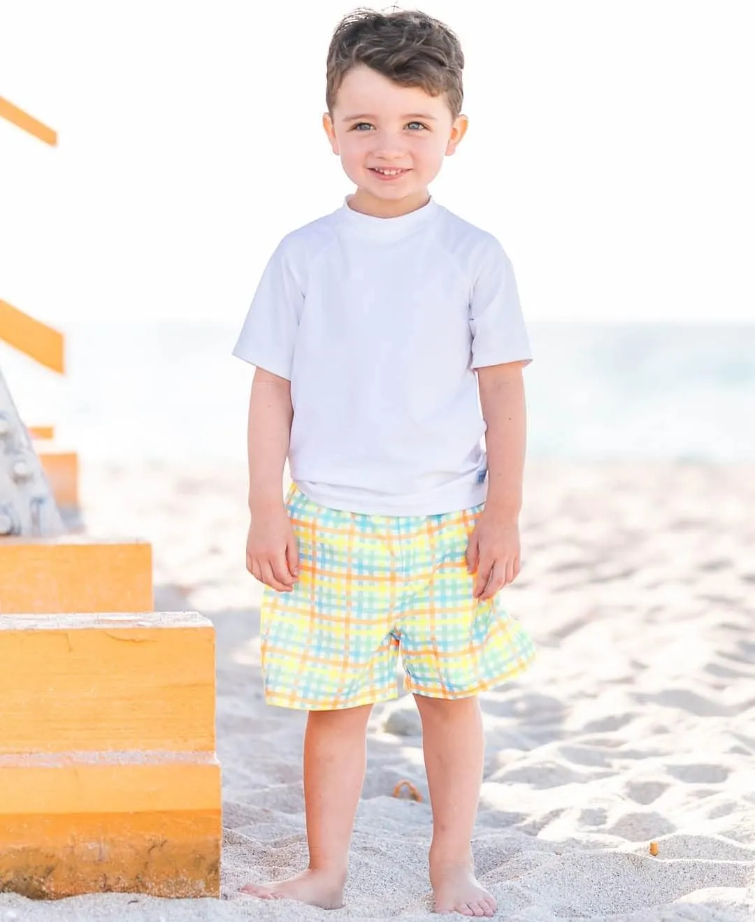 RUGGEDBUTTS® Boys Short Sleeve Rash Guard