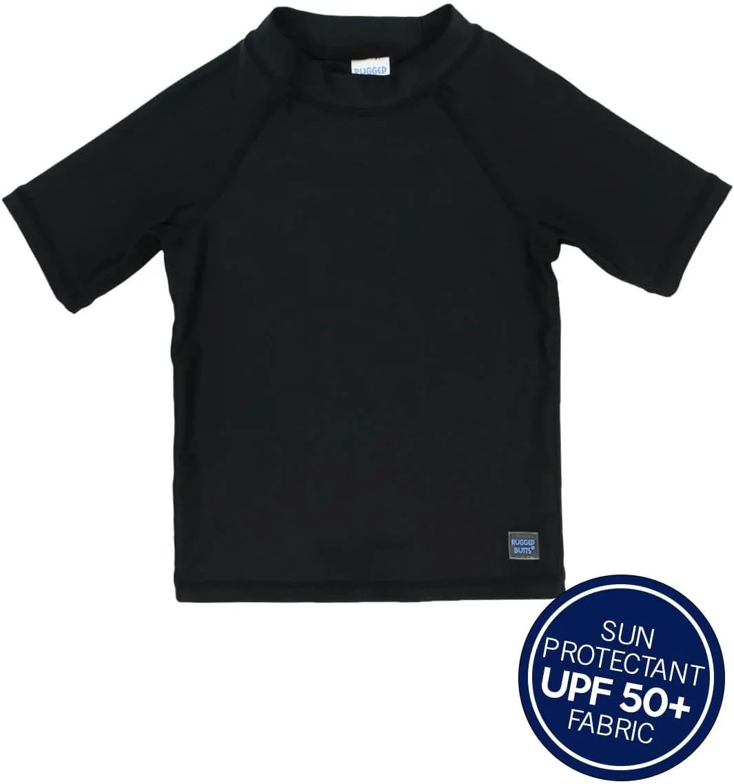 RUGGEDBUTTS® Boys Short Sleeve Rash Guard