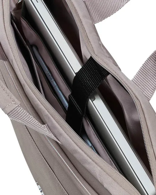Samsonite Guardit Classy Bailhandle briefcase Stone Grey