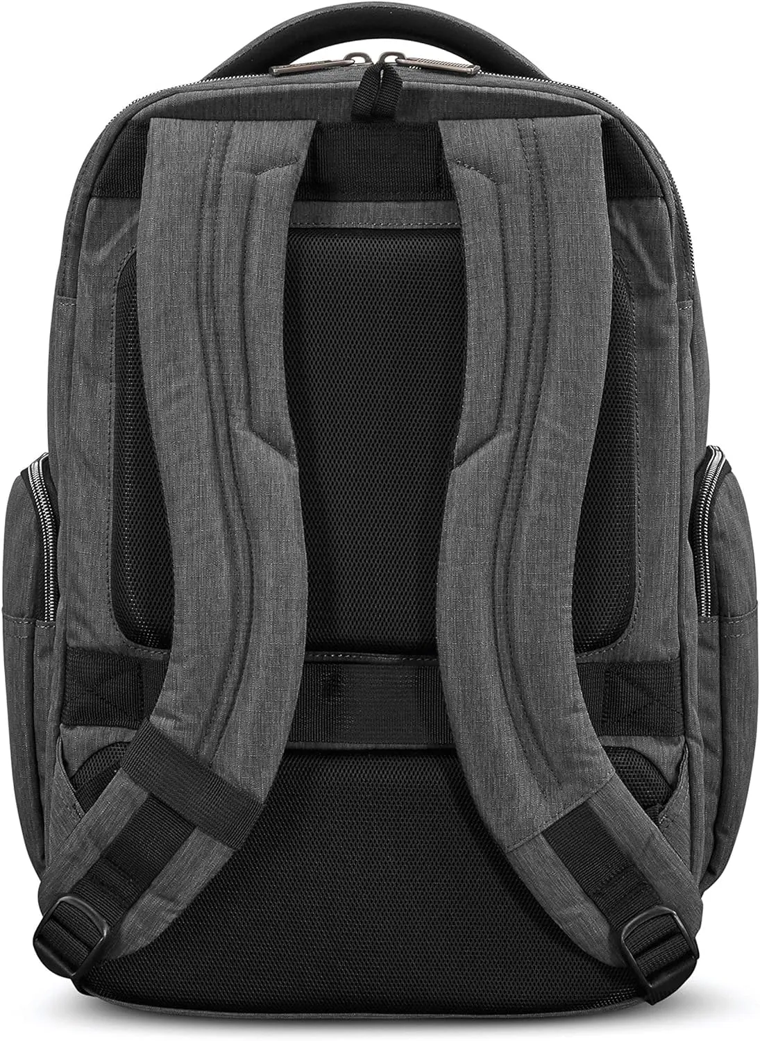 Samsonite Modern Utility Double Shot Laptop Backpack, Charcoal Heather, One Size