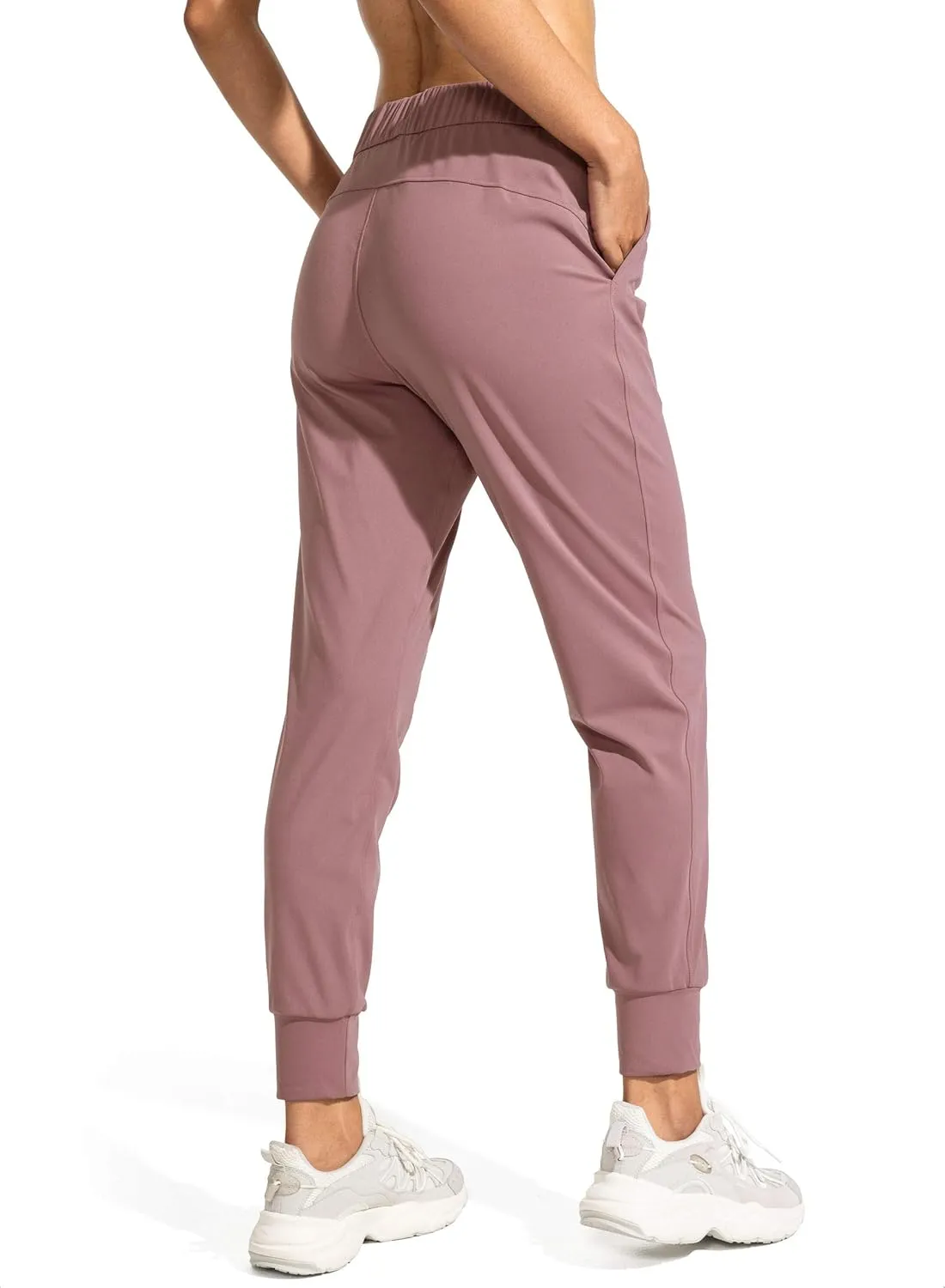 SANTINY Women's Joggers Pants Pockets Drawstring Running Sweatpants for Women Lounge Workout Jogging