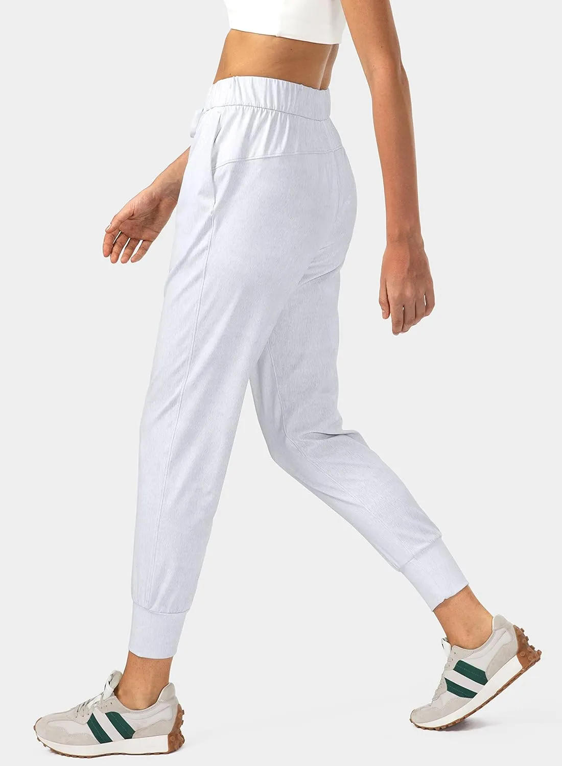 SANTINY Women's Joggers Pants Pockets Drawstring Running Sweatpants for Women Lounge Workout Jogging