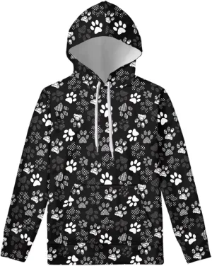SEANATIVE Women Girls Pullover Drawstring Hoodies Sweatshirt with Front Pocket Oversize