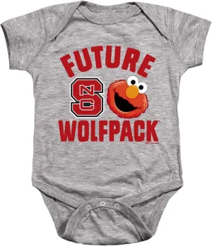 Sesame Street Collegiate Official Future College Student Unisex Infant Snap Suit for Baby Collection