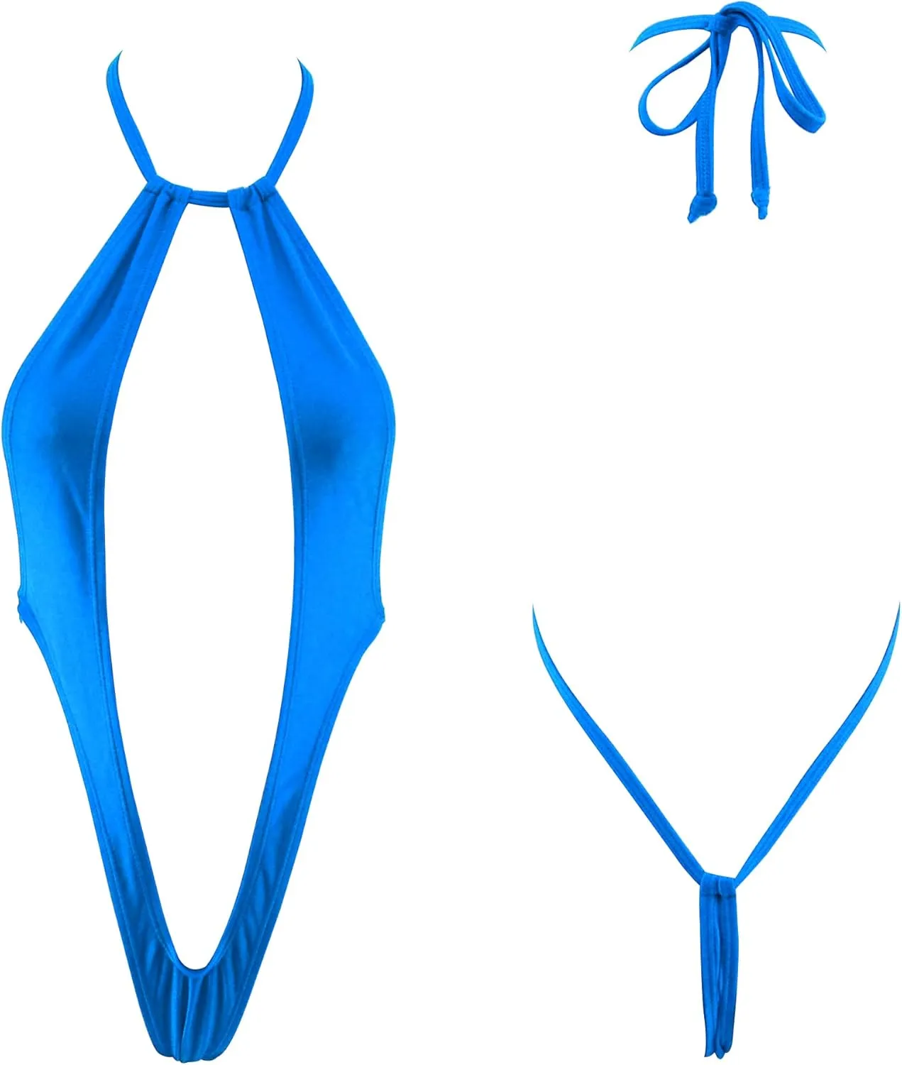 SHERRYLO Micro Bikini Extreme Slingshot G String Sling Bikinis Slutty Exotic Swimsuit Thong Bathing Suit Lingerie for Women