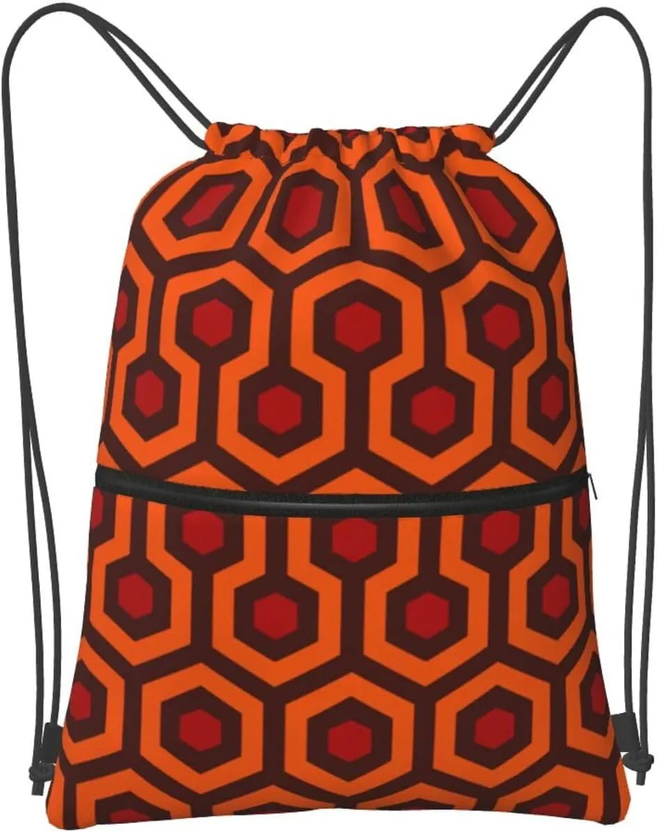 Shining Overlook Drawstring Backpack String Bag Sackpack Cinch For Gym Shopping Sport Yoga