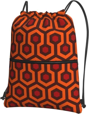 Shining Overlook Drawstring Backpack String Bag Sackpack Cinch For Gym Shopping Sport Yoga