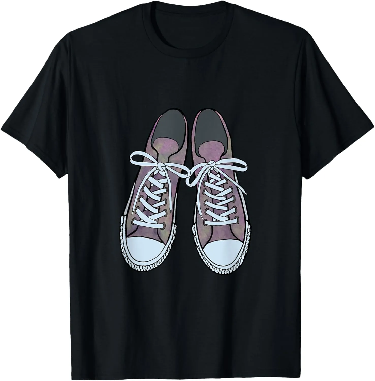 Shoes Fun Iconic Sneakers Graphic Design T-Shirt
