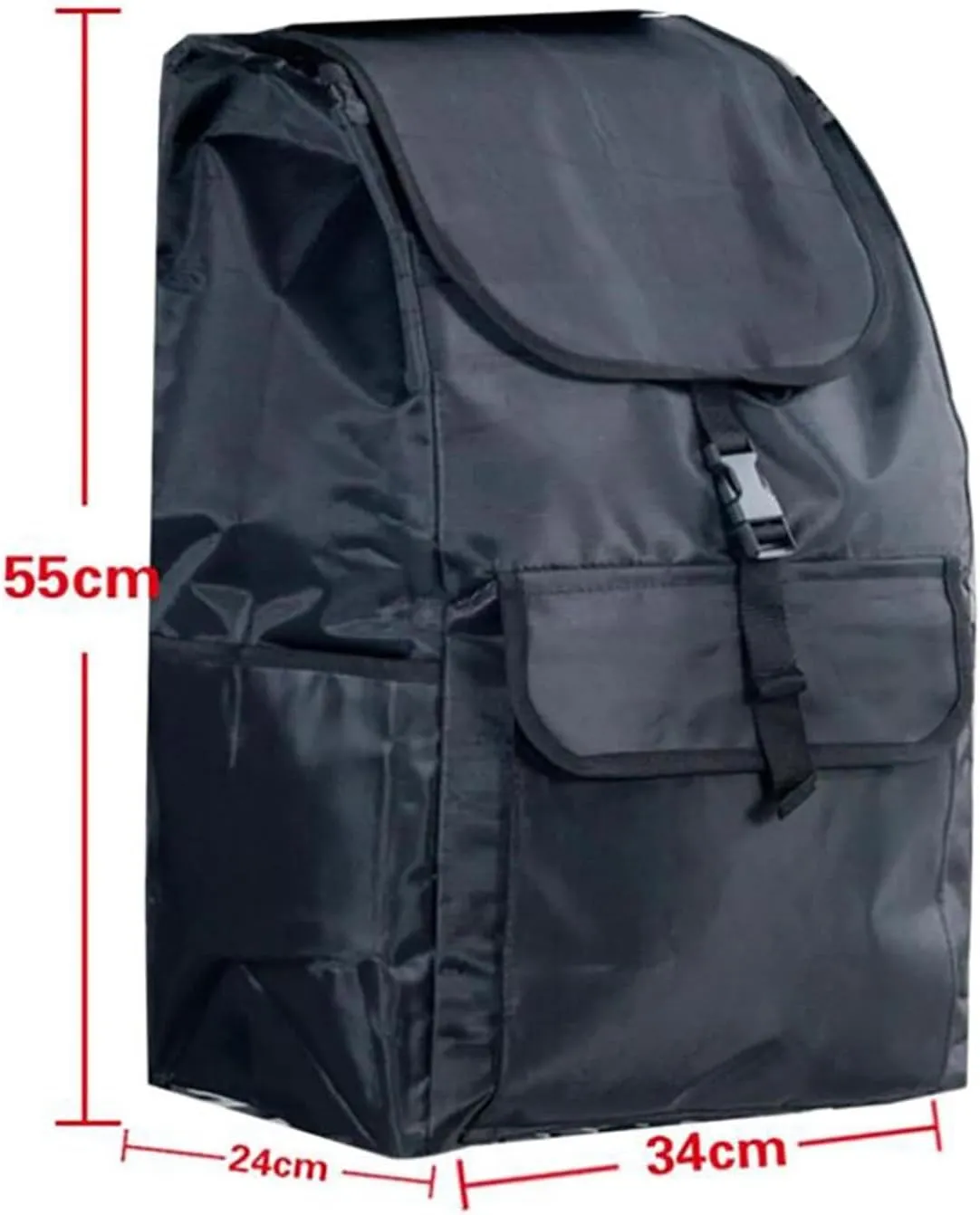 Shopping Cart Replacement Bag, Waterproof Oxford Cloth Replacement Bag, Shopping Trolley Replacement Bag with Side Pocket(E)