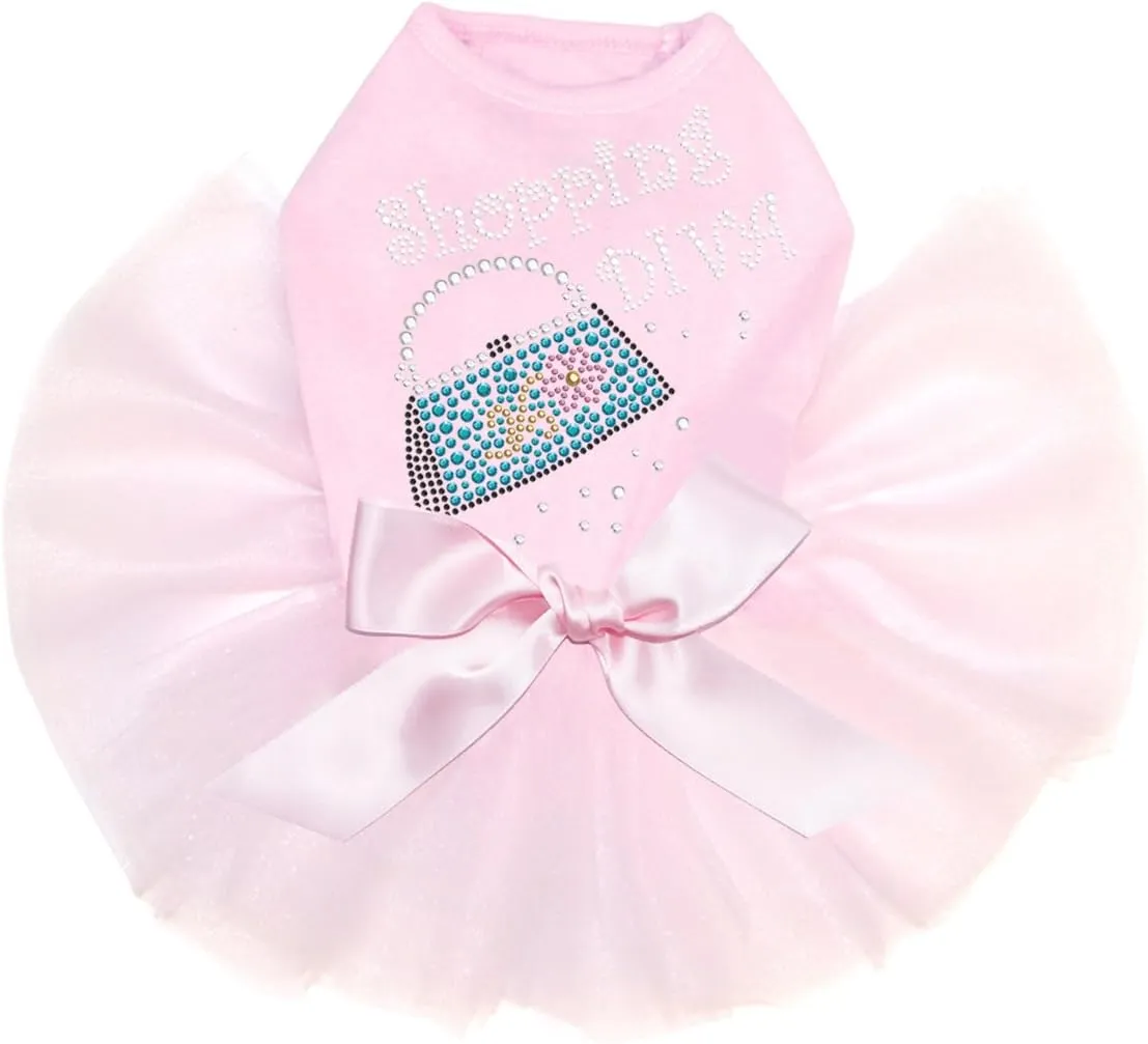 Shopping Diva - Handbag - Dog Tutu Dress, L Pink