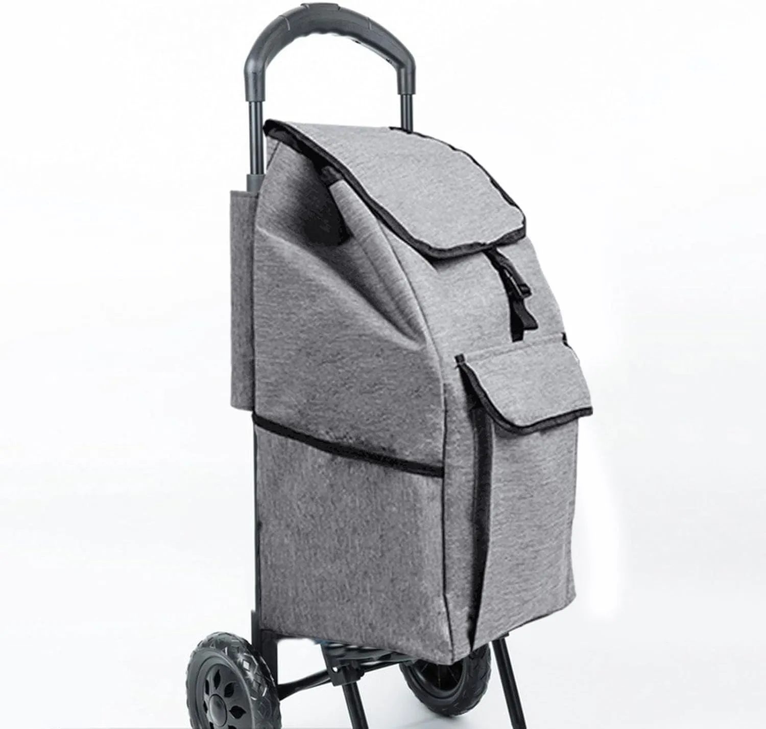 Shopping Trolley Replacement Bag Easy Carrying Shopping Cart Bag Thickened Trolley Handtruck Bag for Office Grey