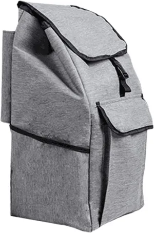Shopping Trolley Replacement Bag Easy Carrying Shopping Cart Bag Thickened Trolley Handtruck Bag for Office Grey
