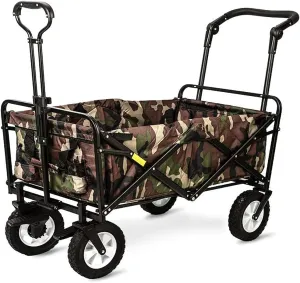 Shopping Trolleys Multi-Function Household Trolley Can Sit and Lie Travel Four-Wheeled Cart Folding Portable Outdoor Shopping Cart Portable Utility Carts