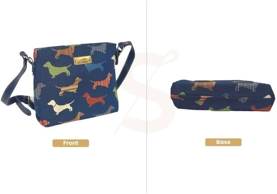 Signare Tapestry Crossbody Bag Sling Shoulder Purse for Women