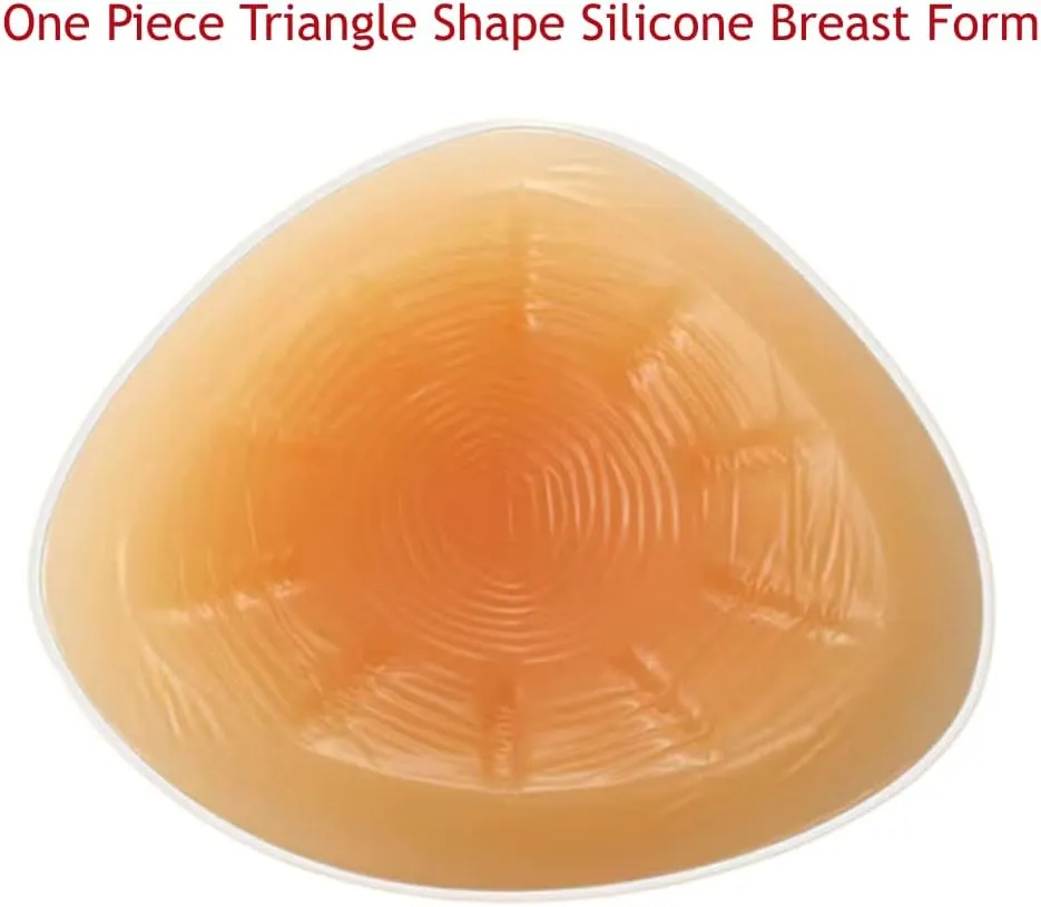 Silicone Breast Form Mastectomy Prosthesis Crossdress Transvestite Bra Enhancer Insert One Piece A B C D Cup