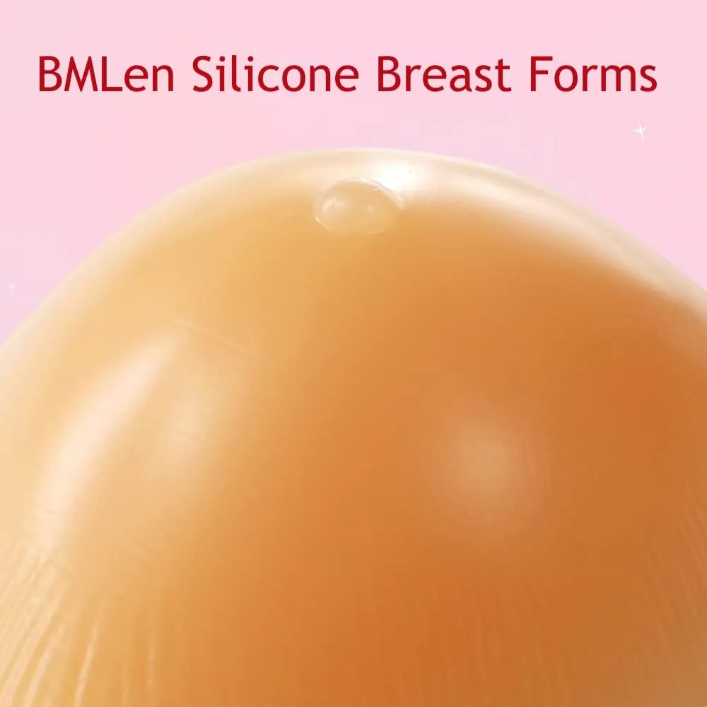 Silicone Breast Form Mastectomy Prosthesis Crossdress Transvestite Bra Enhancer Insert One Piece A B C D Cup