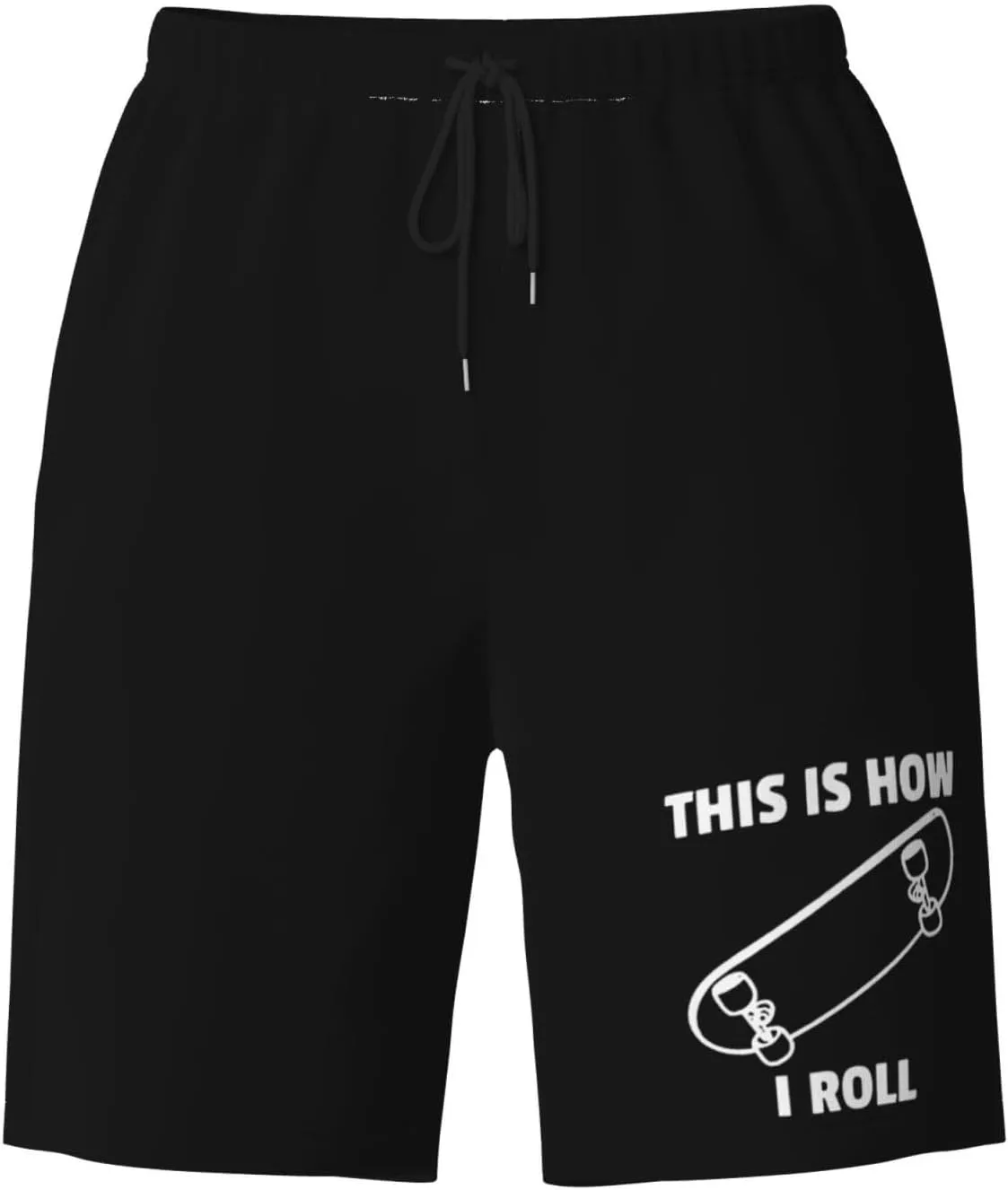 Skateboarding Skateboard Mens Swim Trunks Quick Dry Board Shorts 7" - Hawaii Beach Swimwear