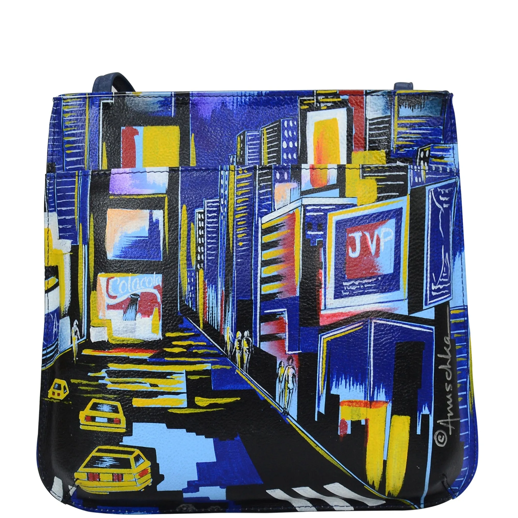 Slim Crossbody With Front Zip - 452