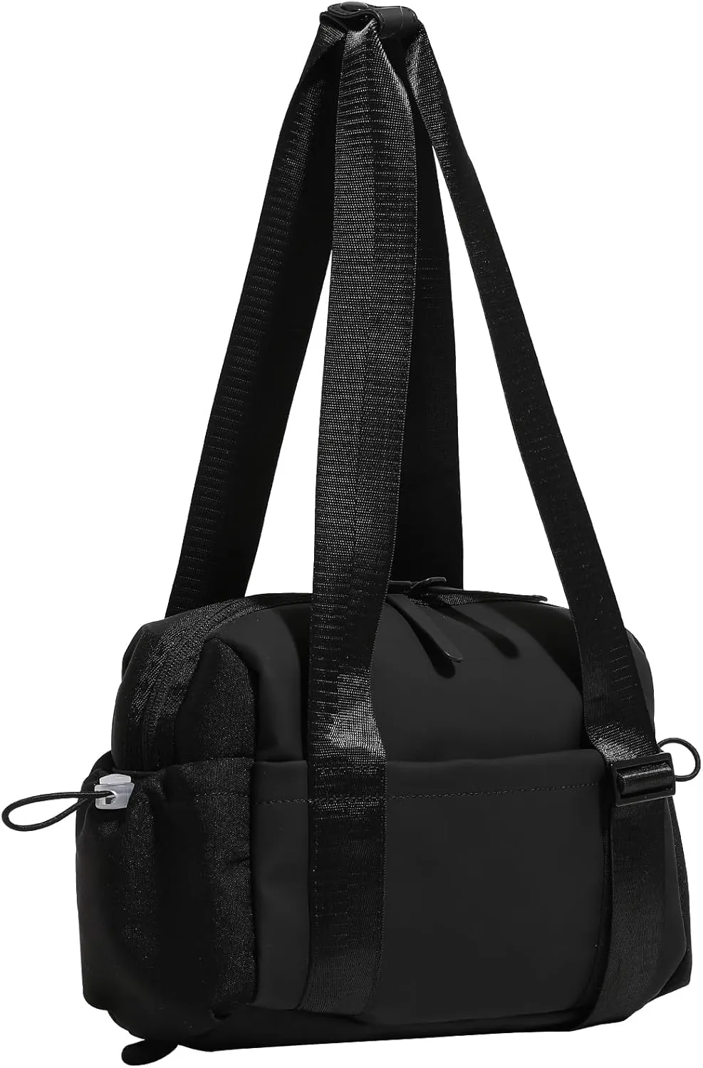 Small Gym Bag for Women Mini Gym Duffle Bag with Wet Compartment,mini duffle Tote Bag small duffle bag for Workout/Sport/Travel (Black)