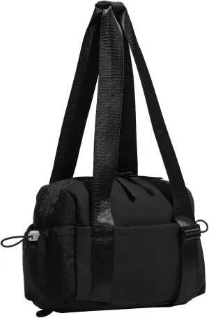 Small Gym Bag for Women Mini Gym Duffle Bag with Wet Compartment,mini duffle Tote Bag small duffle bag for Workout/Sport/Travel (Black)
