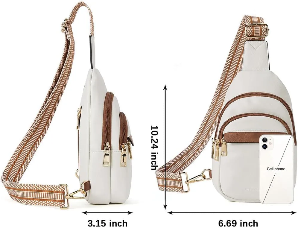 Small Sling Bag For Women :Sling Bag For Women Crossbody Purse & Crossbody Fanny Packs For Women Chest Bag