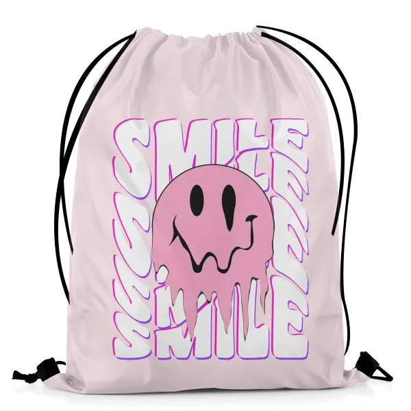 Smile Drawstring Bag