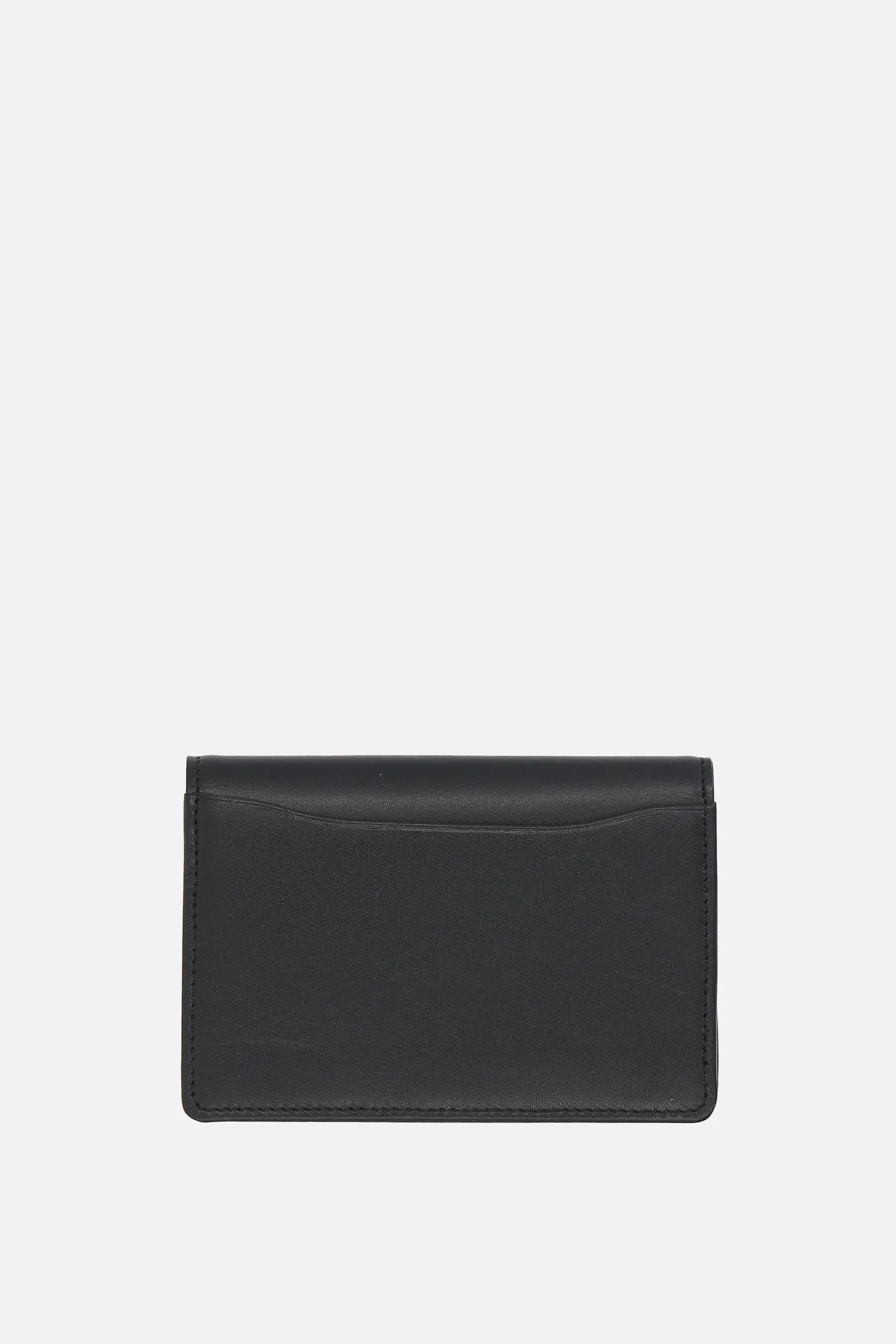 smooth leather card case