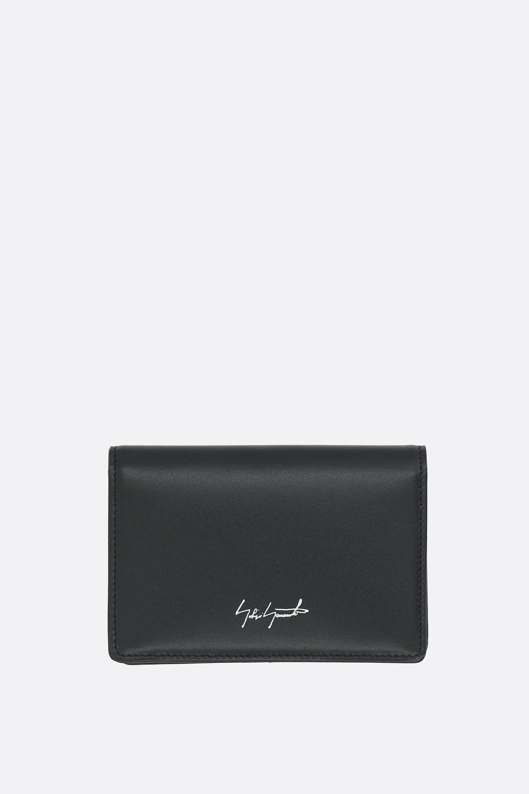 smooth leather card case