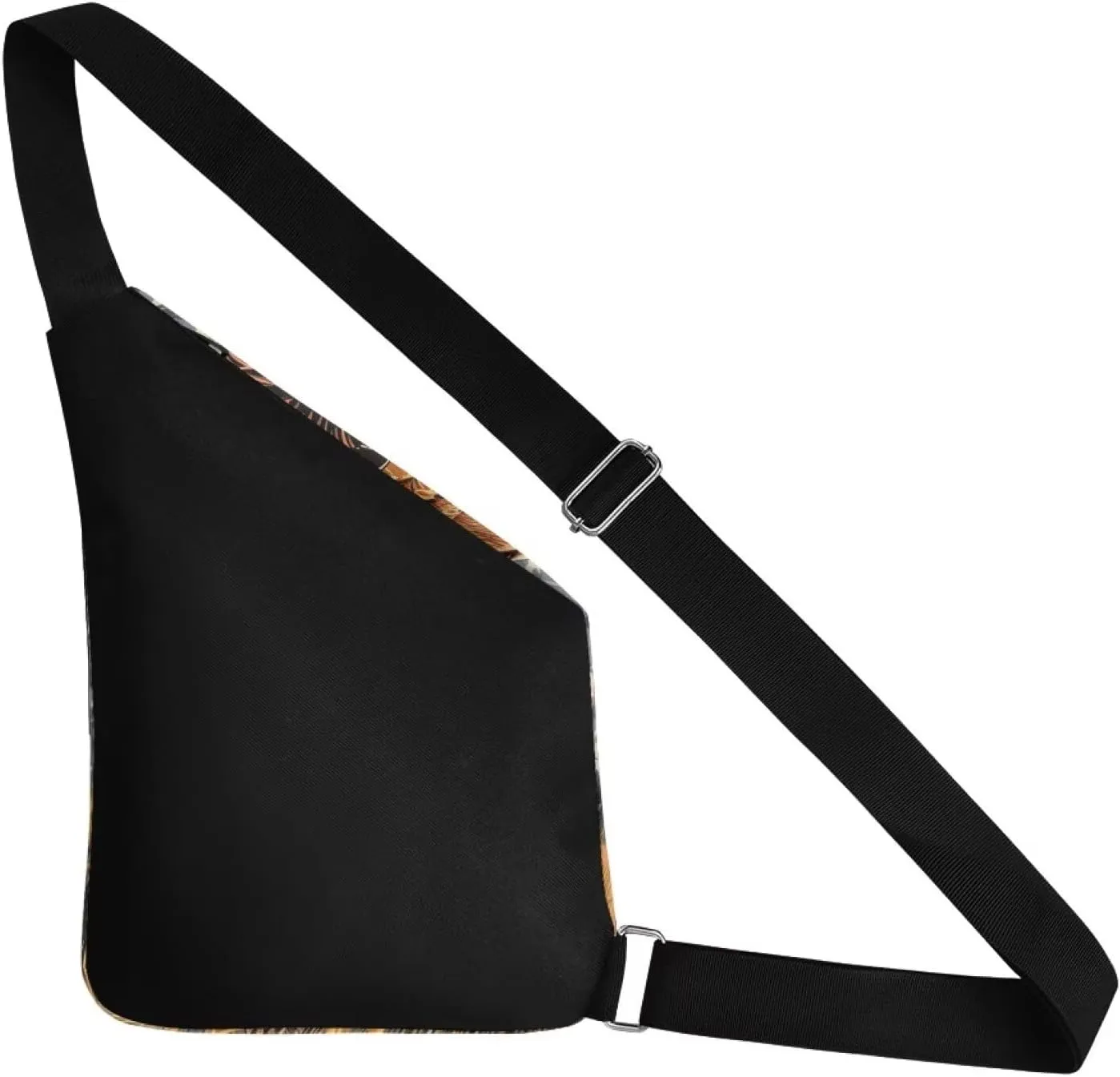 Smooth Zipper Lightweight Animal Sling Bag for Men Anti Theft Travel Phone Crossbody Bag with Pockets