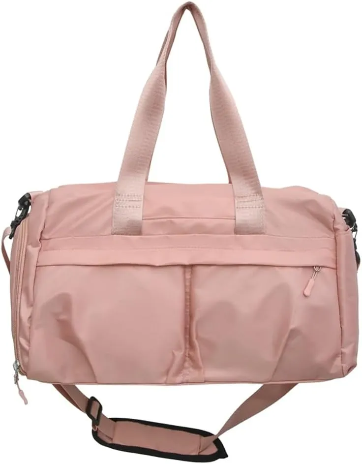 Solyinne Gym Bag for Men Women Sports Yoga Gym Bag Waterproof Shoulder Crossbody Short trip bag
