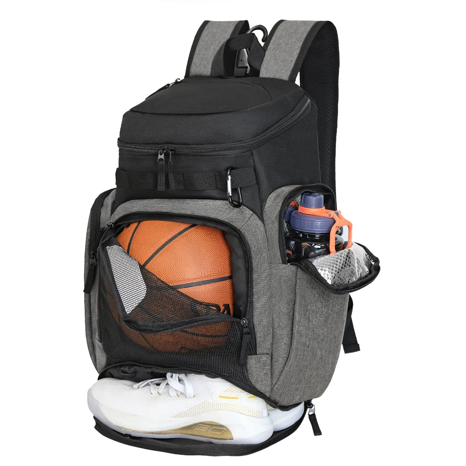 Spacious Basketball Gym Bag with Dedicated Compartments