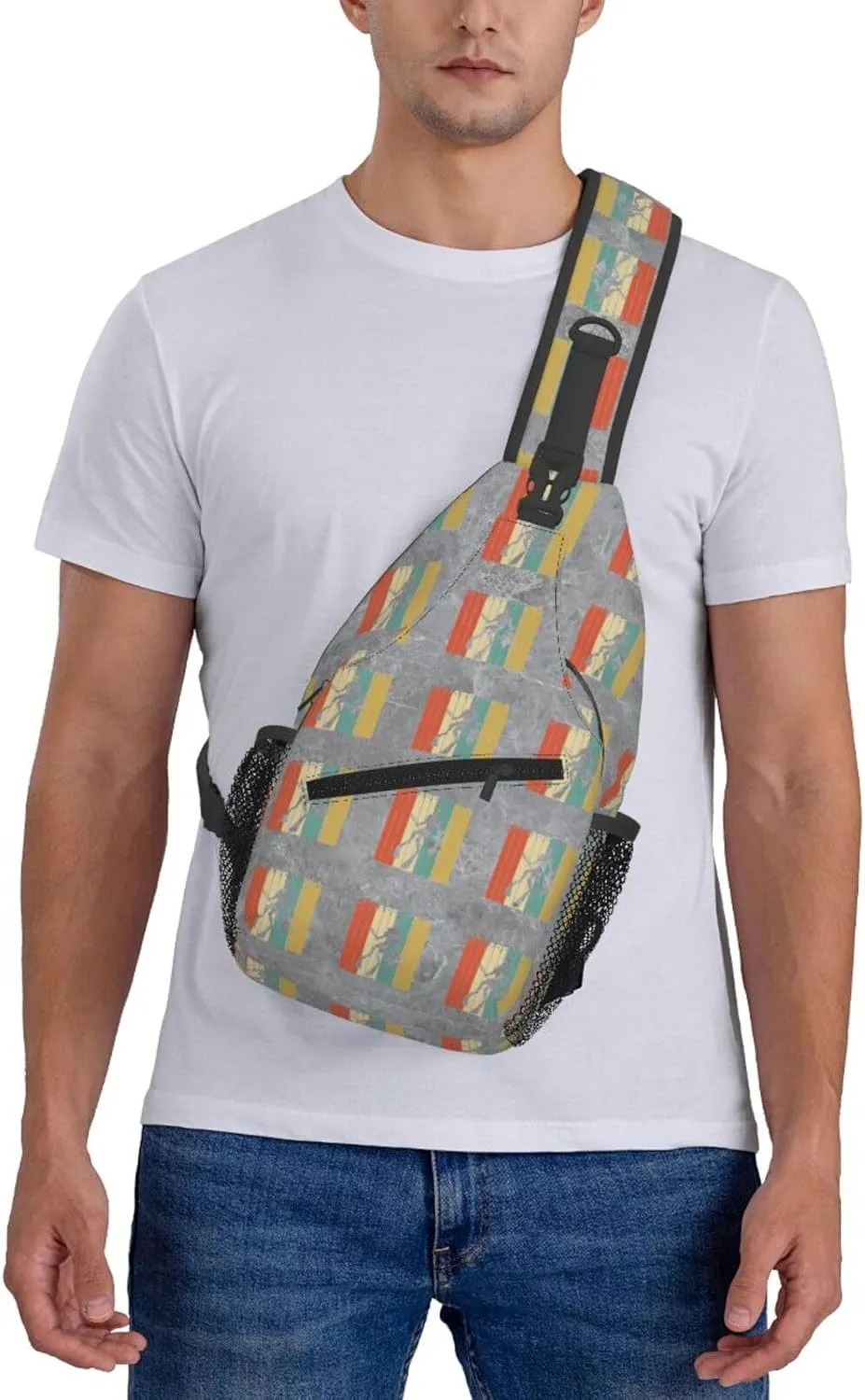 Spearfishing Sling Bag Crossbody Backpack Shoulder Casual Daypack Bag for Men Women