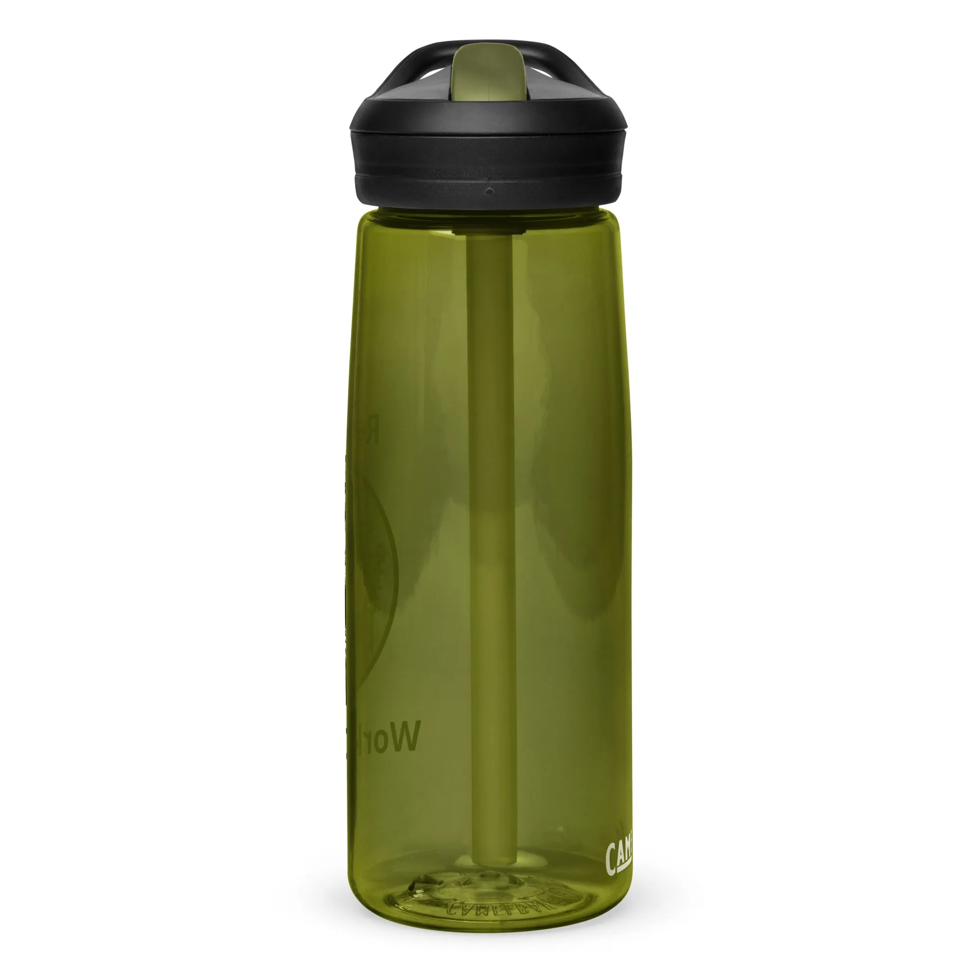 Sports water bottle - Real Men Work Offshore 1
