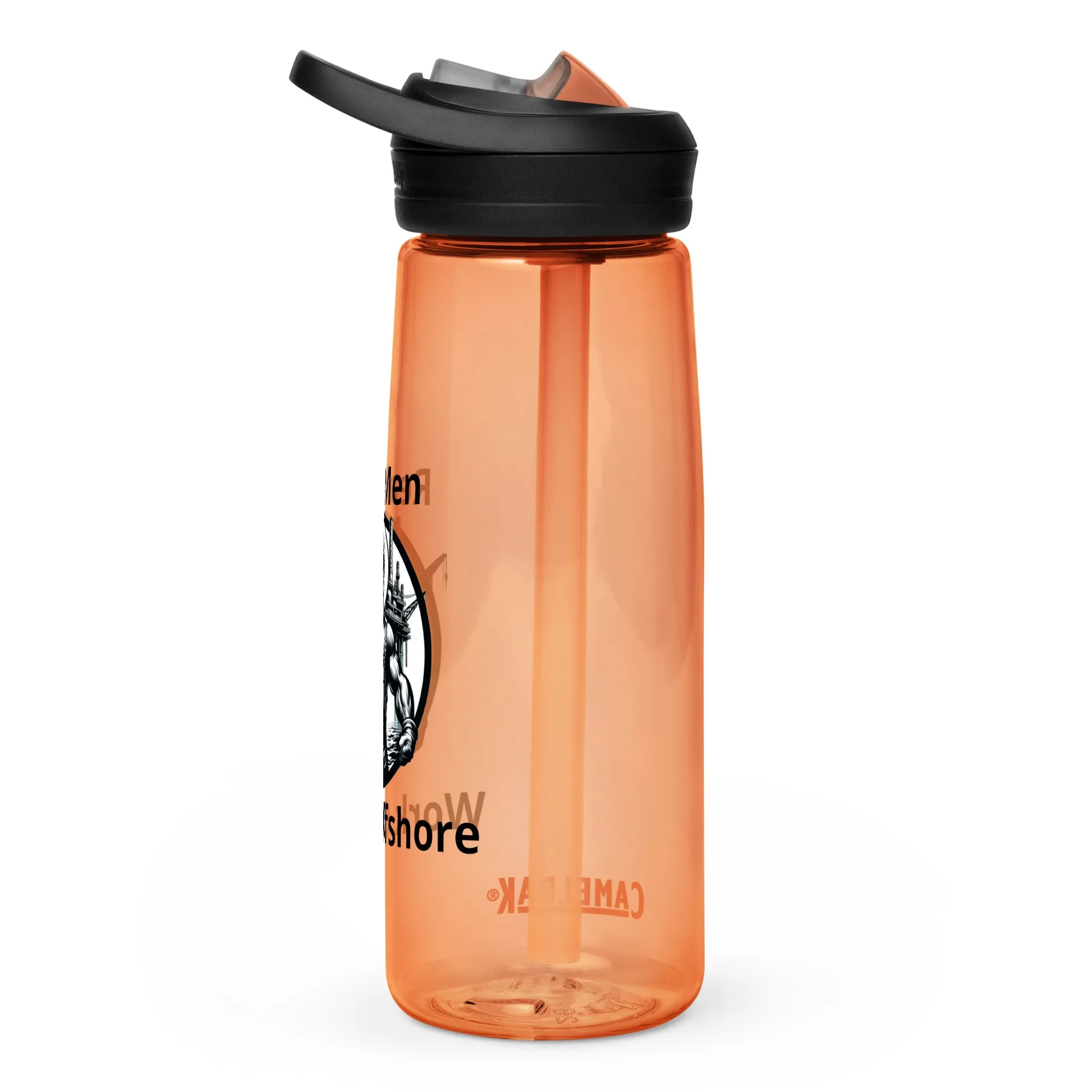 Sports water bottle - Real Men Work Offshore 2