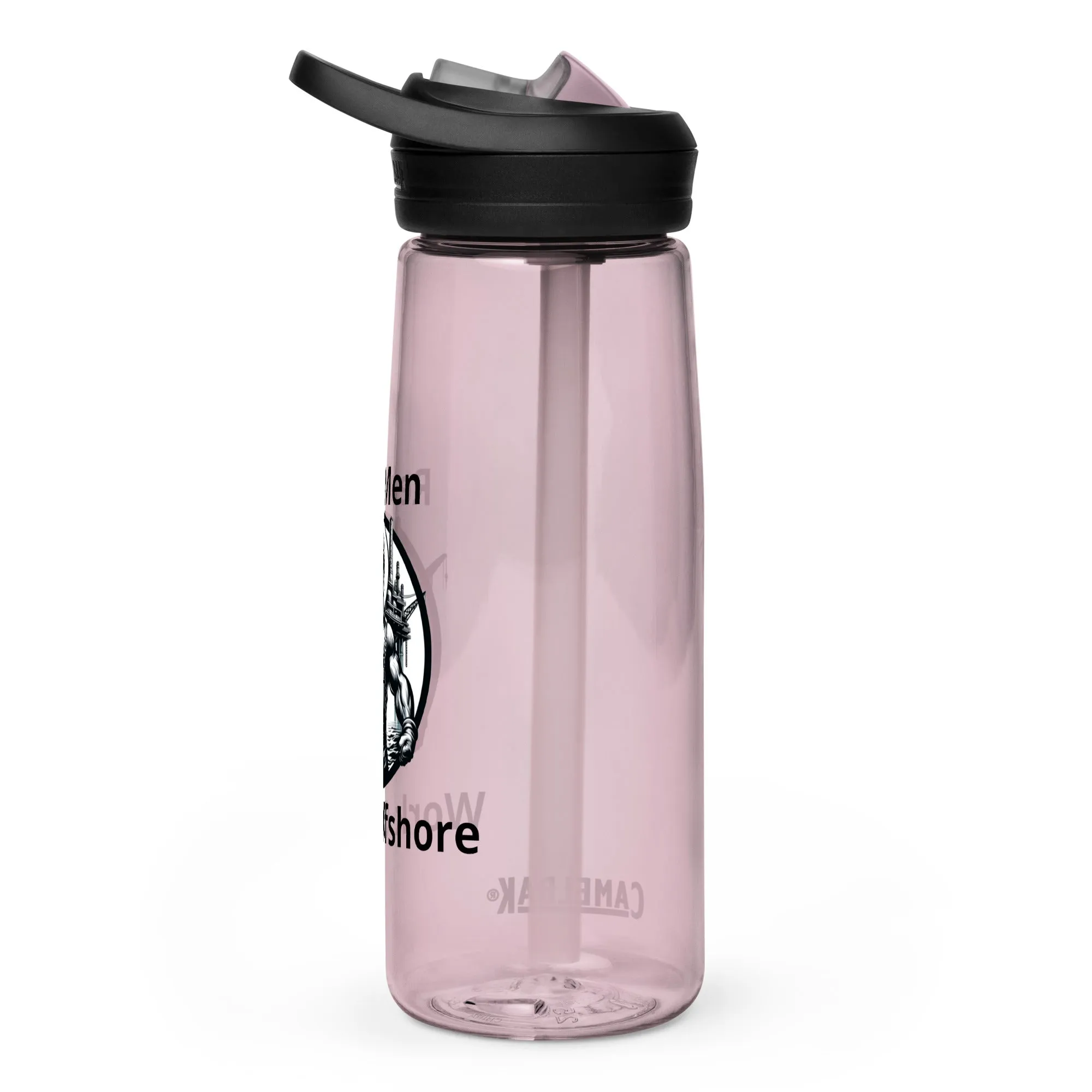 Sports water bottle - Real Men Work Offshore 2