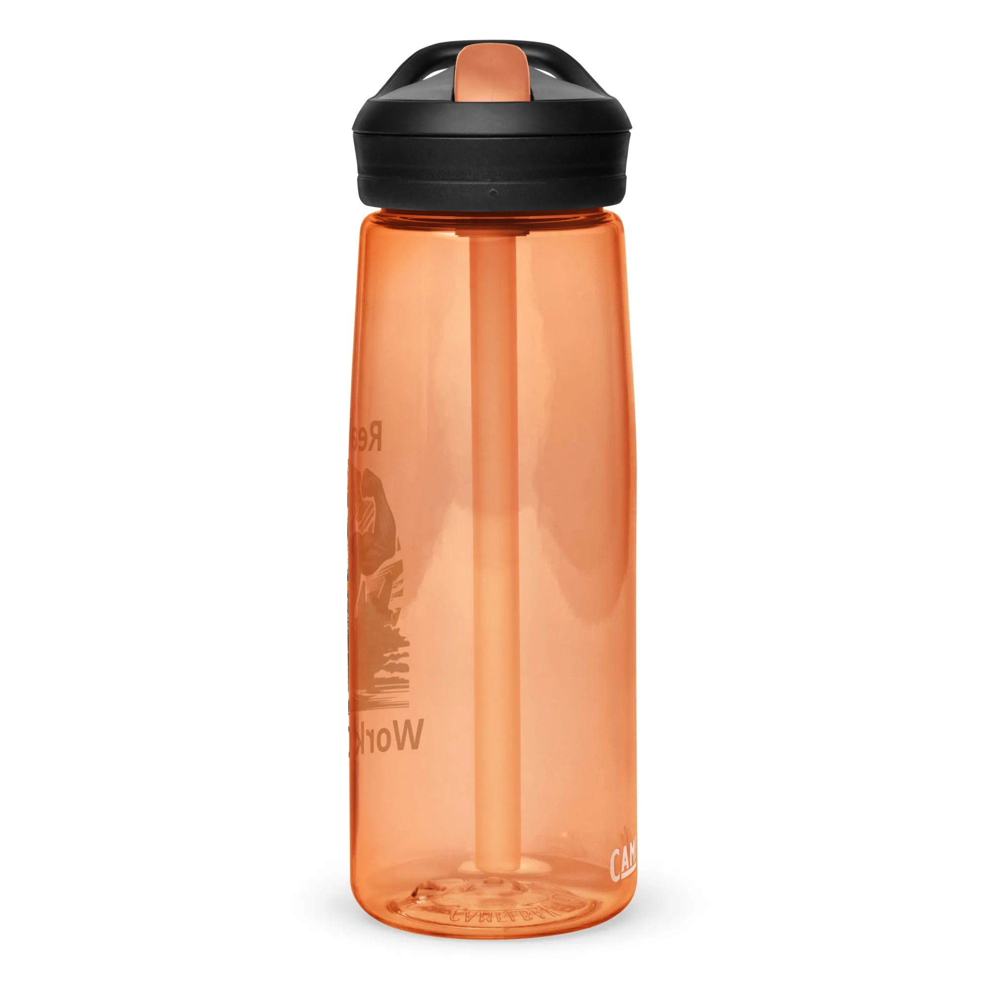 Sports water bottle - Real Men Work Offshore 3
