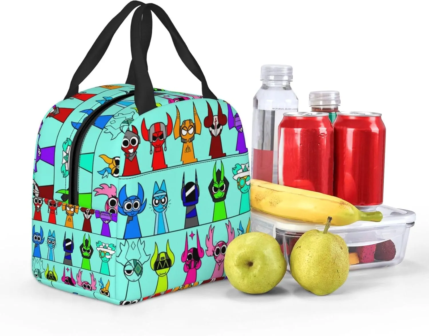 Sprunki Portable Thick Aluminum Foil Shopping Bag, Suitable For Work, Picnics, And Daily Travel