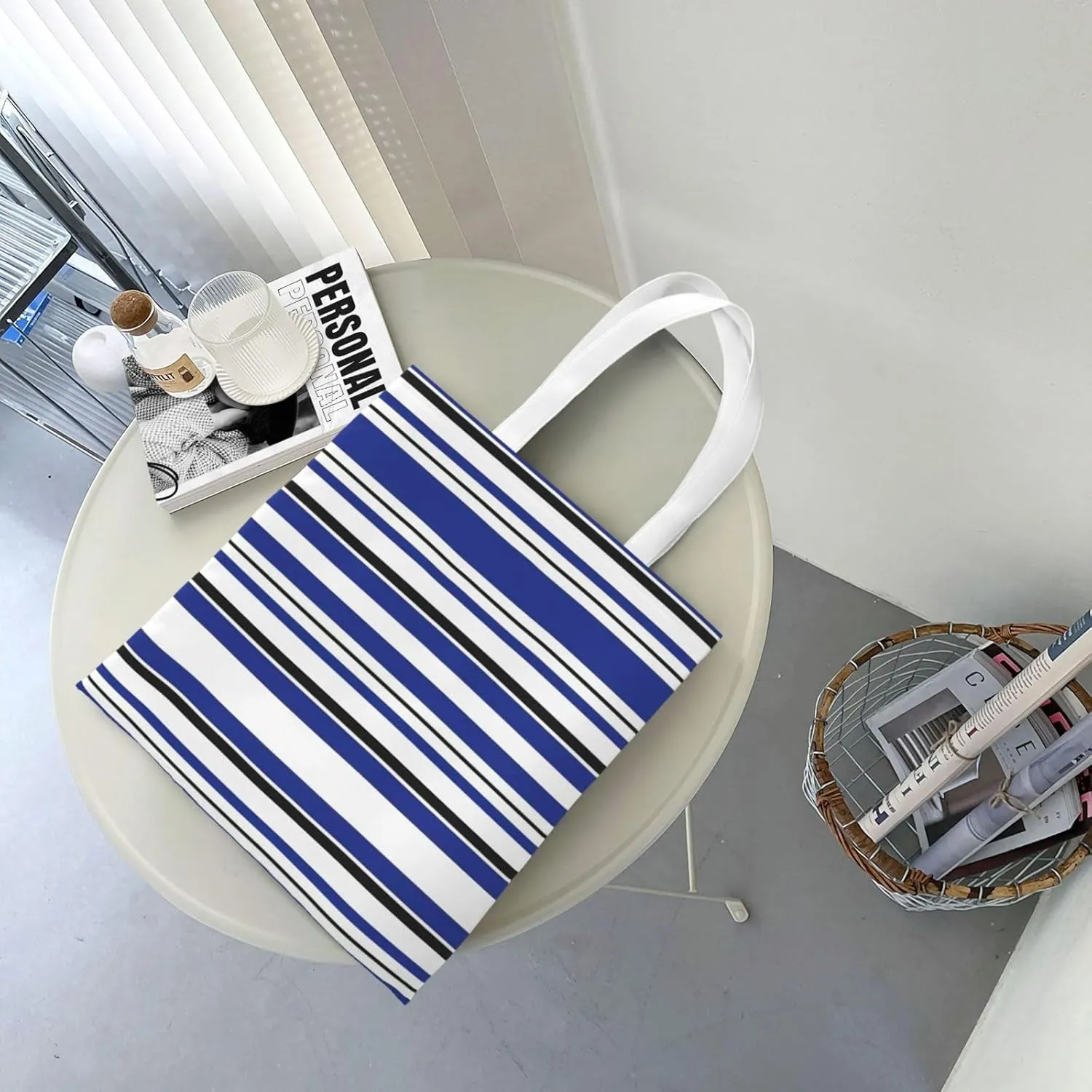 SSIMOO Game Controller Reusable Canvas Shopping Bag-Multifunctional Tote Bag, Suitable For Shopping Daily Travel