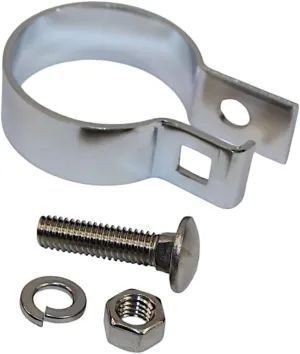 Stainless Steel Muffler Clamp 2" Fits International Farmall Ford Massey Case Cockshutt Minneapolis Moline White/Oliver Tractor 48889DA VT3864