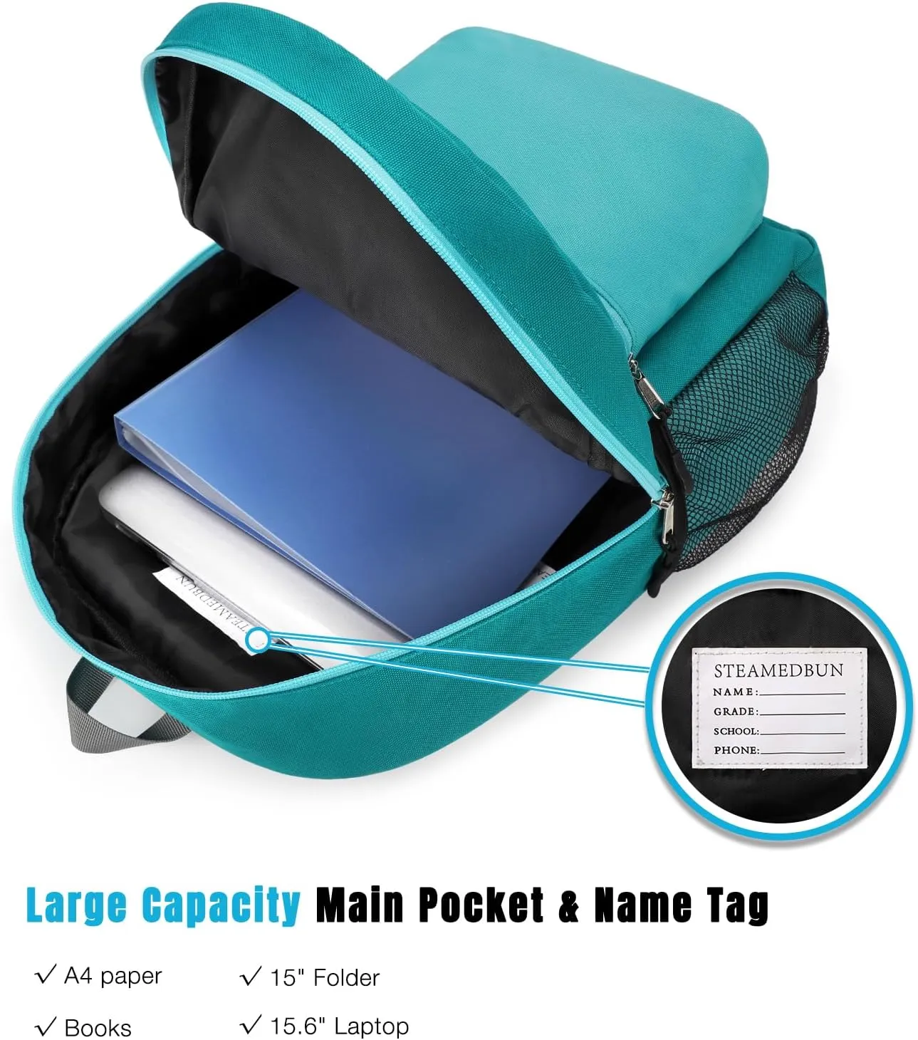 STEAMEDBUN Backpack for Girls 5-9,Kids Backpack for Elementary School Bag