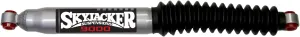 Steering Stabilizer; Extended Length 23.9in; Collapsed Length 14.35in; Silver w/Black Boot